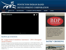 Tablet Screenshot of pibdc.ca